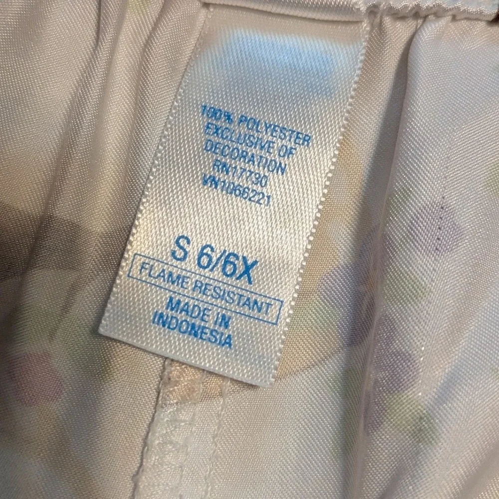 Y2K Nick & Nora Pajama Set Kid Sz 6X Save The Honeybee Satin Cami Shorts 2pc PJs